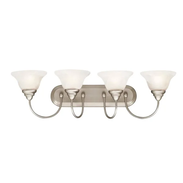 Kichler 5994NI Telford Bath 4-Light, Brushed Nickel
