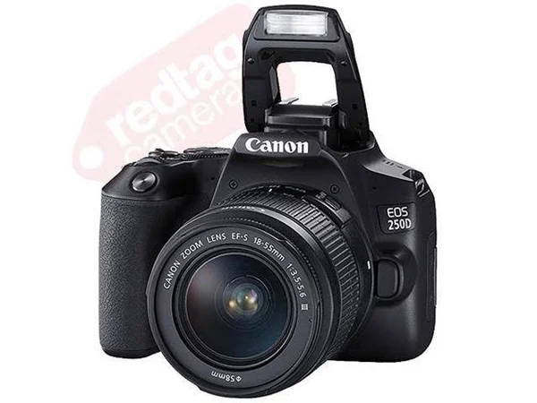 Canon Eos 250D - SL3 DSLR Camera w/ 18-55mm + 16GB 3 Lens Ultimate Accessory Kit