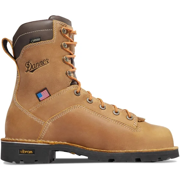 Danner Men's Quarry USA 8 in. Distressed Brown at Boot