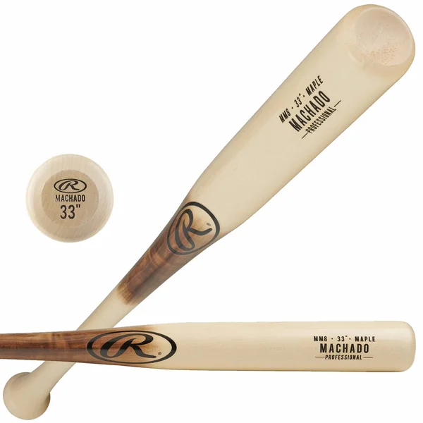Rawlings Pro Label Manny Machado Maple Wood Baseball Bat: MM8PL