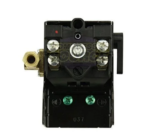 Pressure Switch for Air Compressor Made by FURNAS, Hubbell 69JF7LY 95-125 Port
