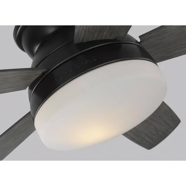 Monte Carlo Traverse 52x22 Ceiling Fan - Aged Pewter - Matte Opal - 5TV52AGPD-V1