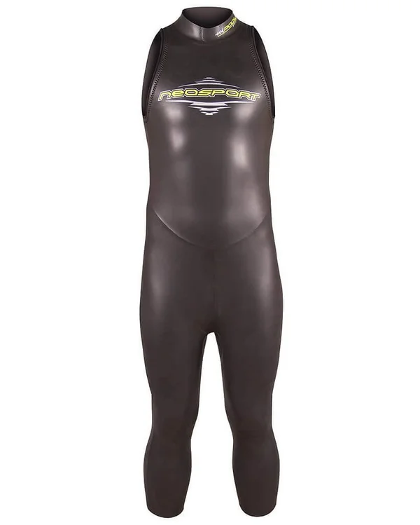 Men's NeoSport Sprint Long John Triathlon Wetsuit - Size: XS, Yellow