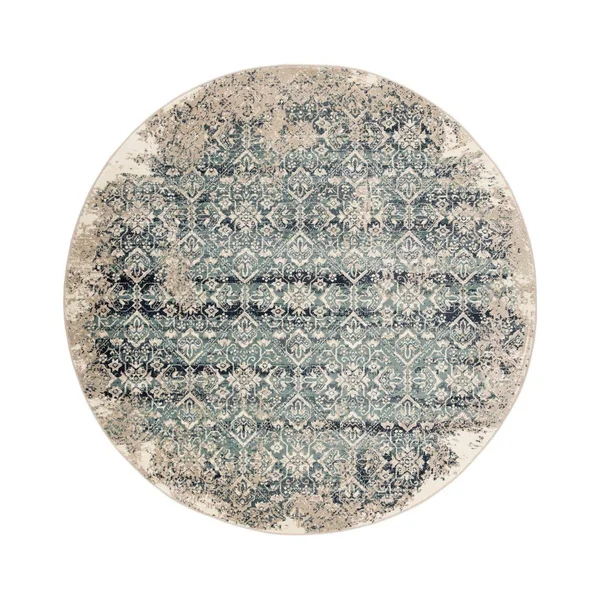 Kas Heritage 9372 Ivory/Blue Anna Area Rug 7&7x22 x10&10x22