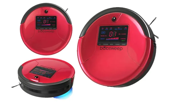 bObsweep Robotic Vacuum and Mop: PetHair/Rouge Red