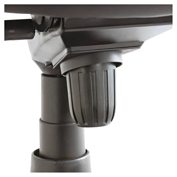 Alera Madaris Series Midback Knee Tilt Leather Chair Trim - Black/mahogany, 37.38" x 21.60" x 20.25"
