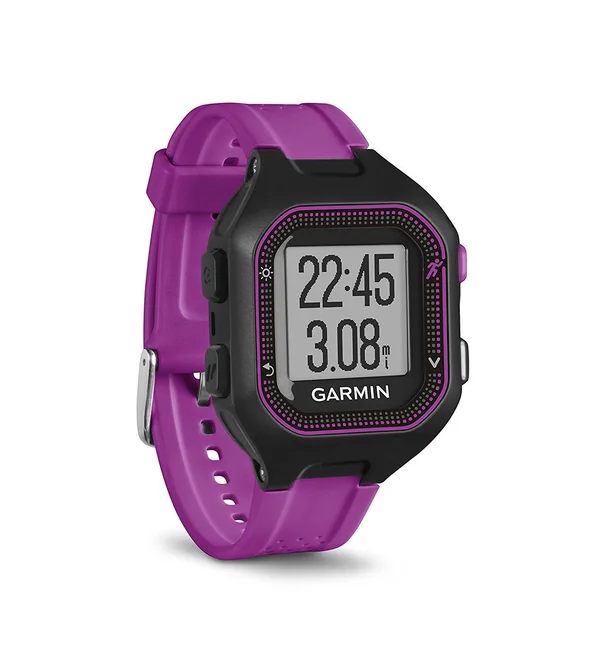 Garmin Forerunner 25 - Small - Black and Purple (Certified Refurbished)