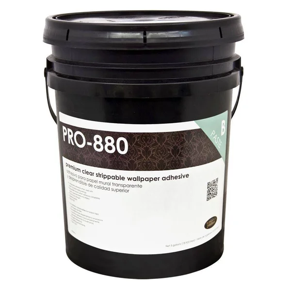 Roman PRO-880 5 gal. Ultra Clear Premium Strippable Clear Adhesive