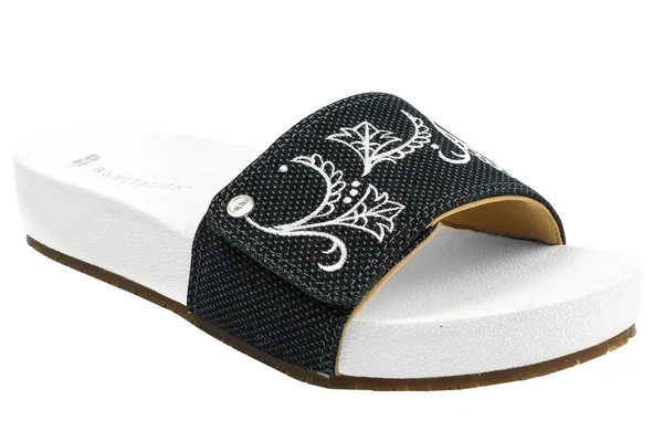 Revitalign Breezy Slide Sandal - Blue Denim