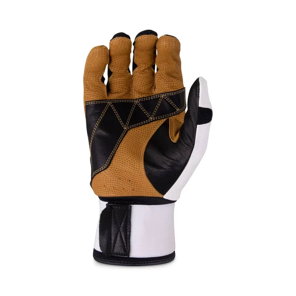 Marucci Blacksmith Adult Batting Gloves - White/Black - XL