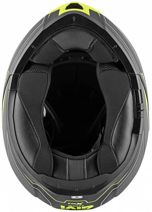 Givi X.21 Challenger Shiver Helmet, black-yellow, Size L