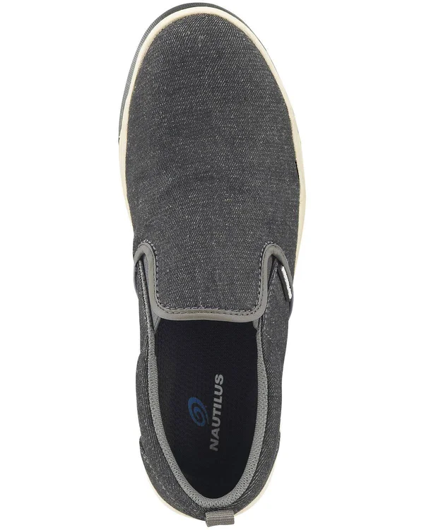 Nautilus Safety Footwear Women's N1435 Westside Slip-On ESD - 11-W Black