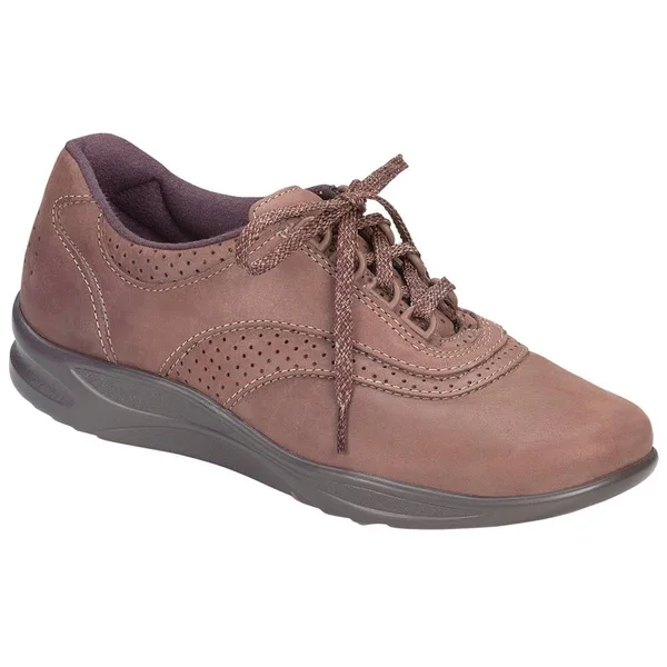 Women's SAS Walk Easy Shoes - Chocolate - WW, 6