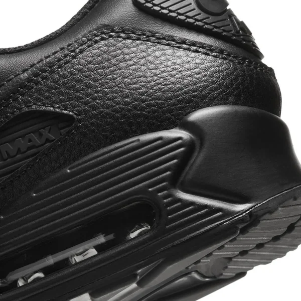 Nike Air Max 90 Leather Black Men's Shoes - Size: 13