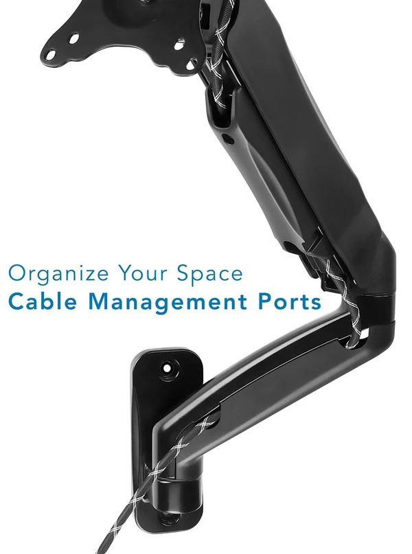 Single Monitor Wall Mount Arm - MI-765, Mount It!