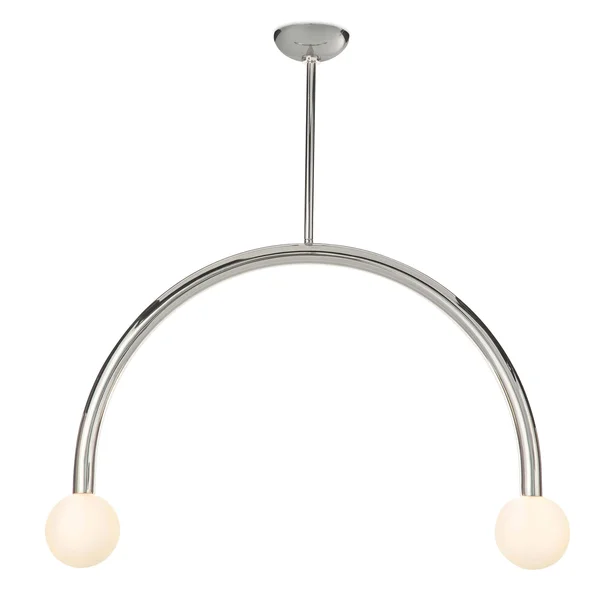 Regina Andrew Happy Large Pendant, Polished Nickel