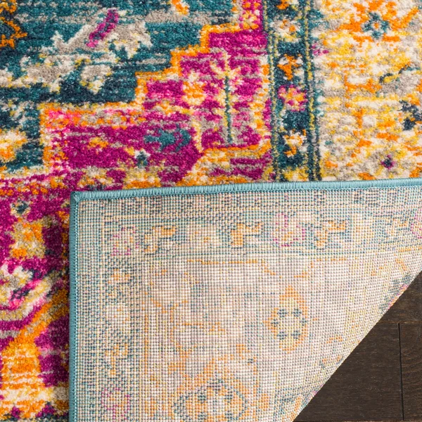 Safavieh Madison MAD202M Blue/Multi 10& x 14& Area Rug