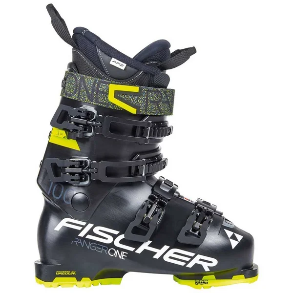 Fischer Ranger One 100 Black-Black 25.5 (40 EUR) Ski Boots Men