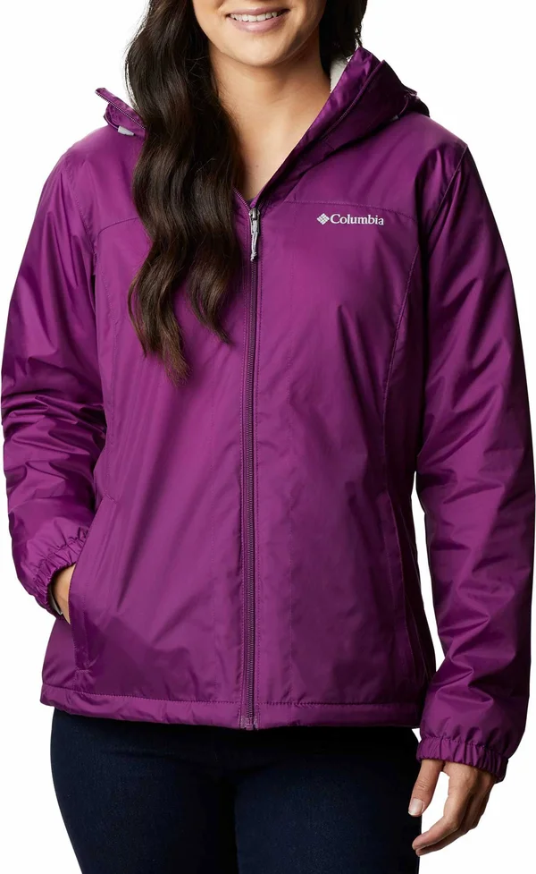 Columbia Women's Switchback Sherpa Lined Jacket - 1x - Plum