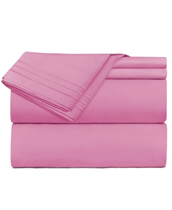 Premier 1800 Series Deep Pocket 3 pc. Sheet Set - Twin - Pink