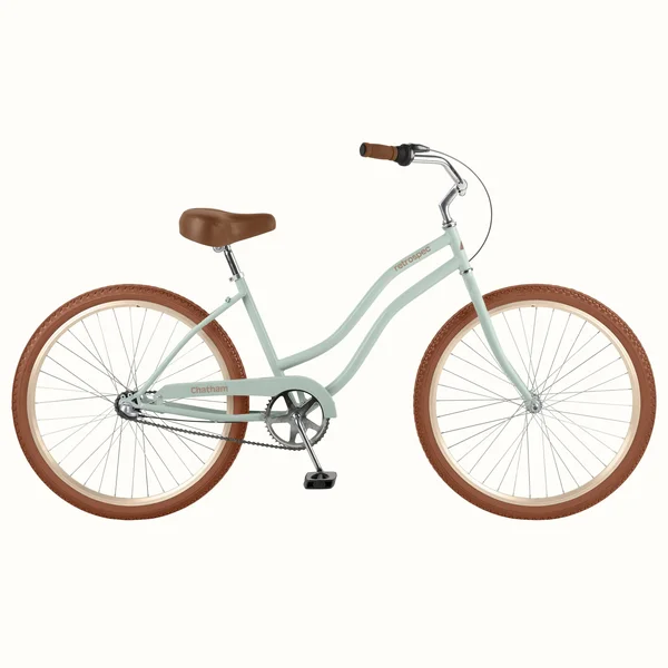 Chatham Beach Cruiser Bike - Step Through 3 Speed Matcha Green - 26x22