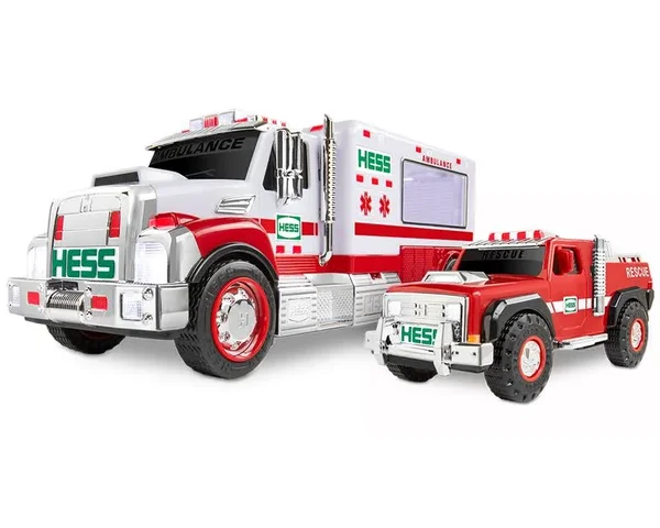 Hess 2020 Toy Truck - Ambulance and Rescue - Size: 4.4