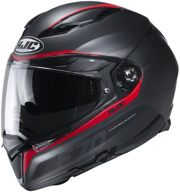 HJC F70 Feron Red Helmet Size X-Small - Size: Xs
