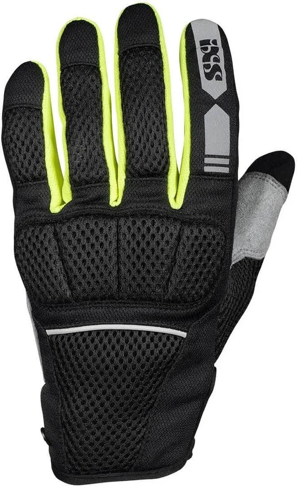 IXS Urban Samur-Air 1.0 - Gloves - Black/Yellow/Silver - 3XL