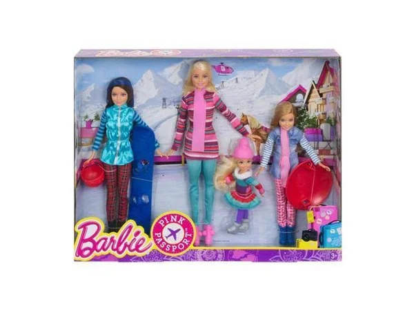 Barbie Sisters Winter Getaway Fashion Dolls
