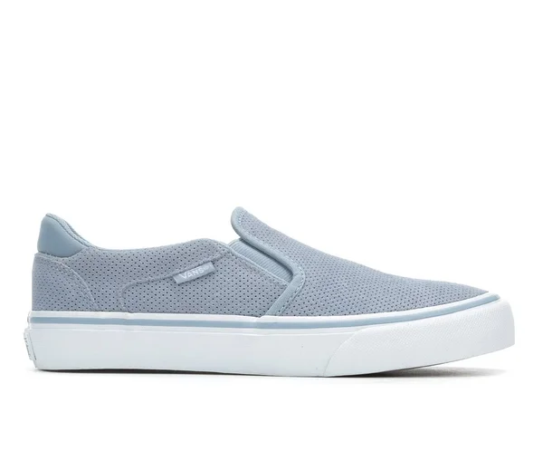 Vans Asher Deluxe Slip-On Sneaker - Women's - Sky Blue