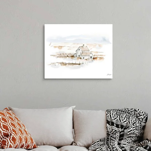 Neutral Farmhouse II - Canvas Wall Art, 30x24, Great Big Canvas
