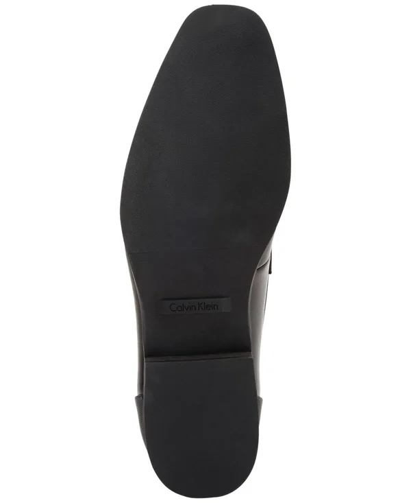 Calvin Klein Men's Jameson Loafer, Black Leather