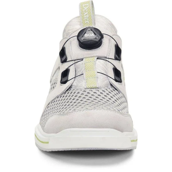 Dexter Men's DexLite Pro Boa Right Hand Bowling Shoes, Grey/Lime