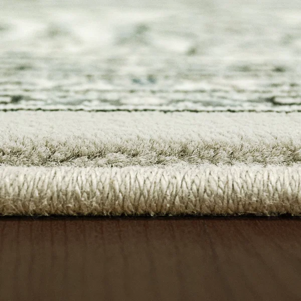Dynamic Rugs Ancient Garden 57204 5&3x22 x 7&7x22 Soft Grey - Cream Area Rug