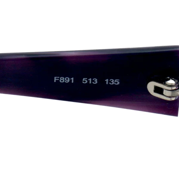Fendi Eyeglasses Women Clear Purple Full Rim Rectangle 52 14 135 F891 513