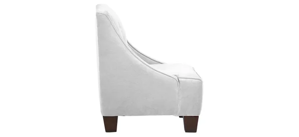 Skyline Furniture Wilson Kids Chair in Velvet White