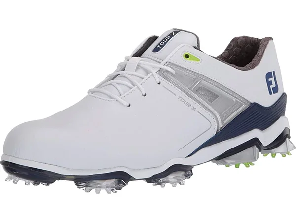 FootJoy Men's Tour x Golf Shoes Size 10.5 - White/Navy/Lime