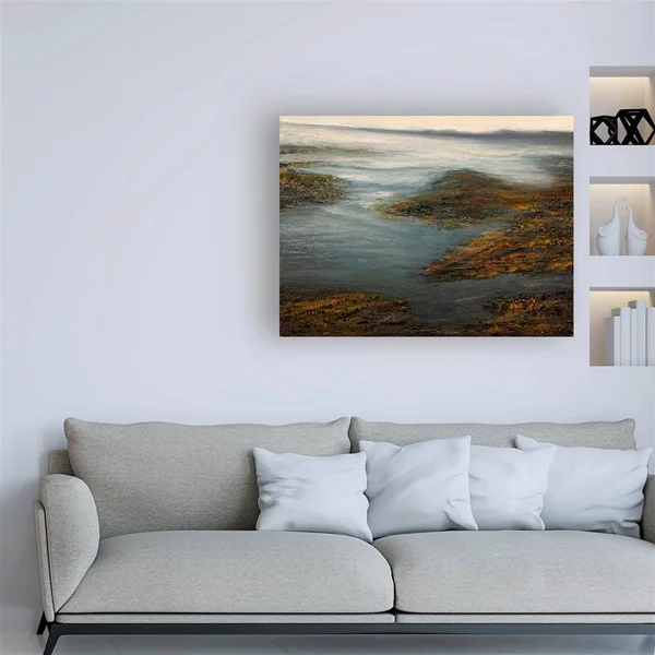 Trademark Art Michael Mot 'Rocky Cove Island' Canvas Art