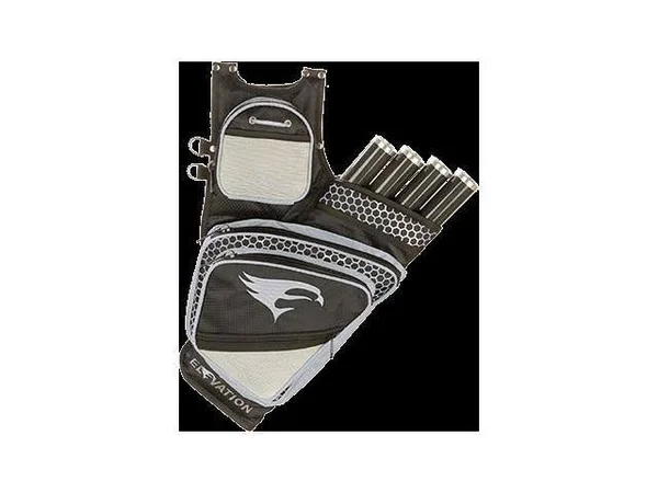 Elevation Adrenalin Quiver - Black/Silver 4 Tube Right Hand