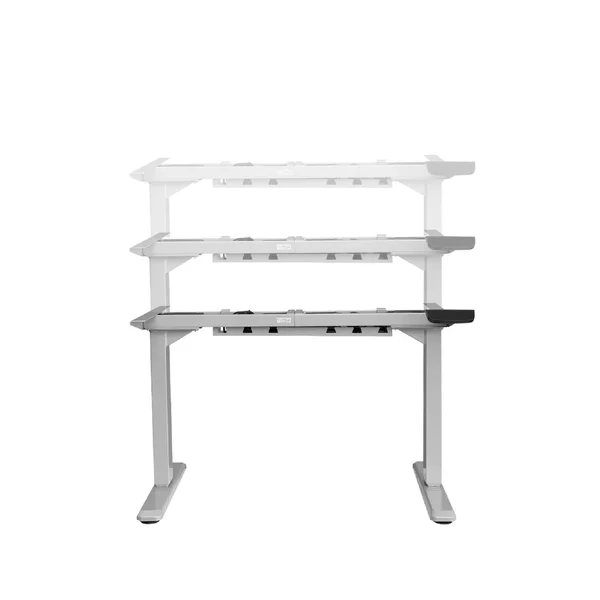 Ergomax Electric Height Adjustable Sit-Stand Desk Dual Motor (Grey)