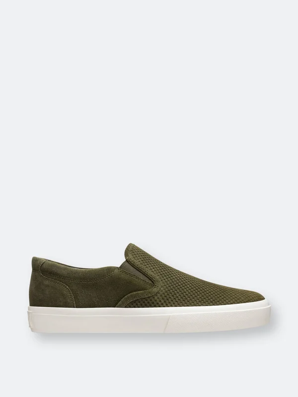Greats The Wooster Suede Sneaker - Green - 8.5
