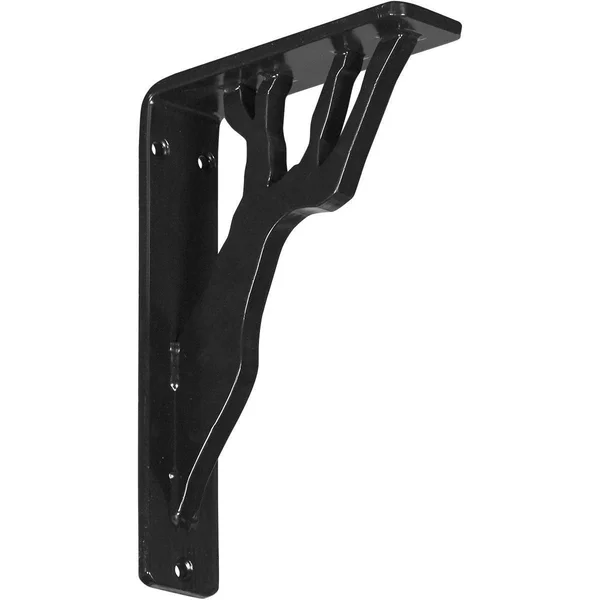 Damon Wrought Iron Bracket Antiqued Pewter 1 1/2x22W x 5 1/2x22D x 8x22H - (Single Center brace)