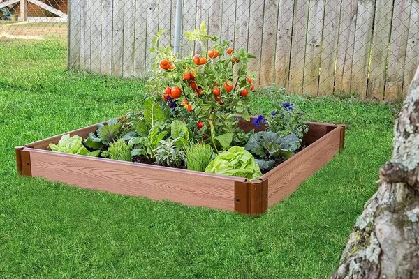 8 ft x 4 ft Composite Raised Garden Bed Frame It All