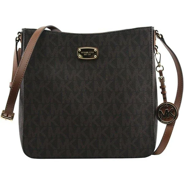 Michael Kors Jet Set Travel Large Messenger - Brown