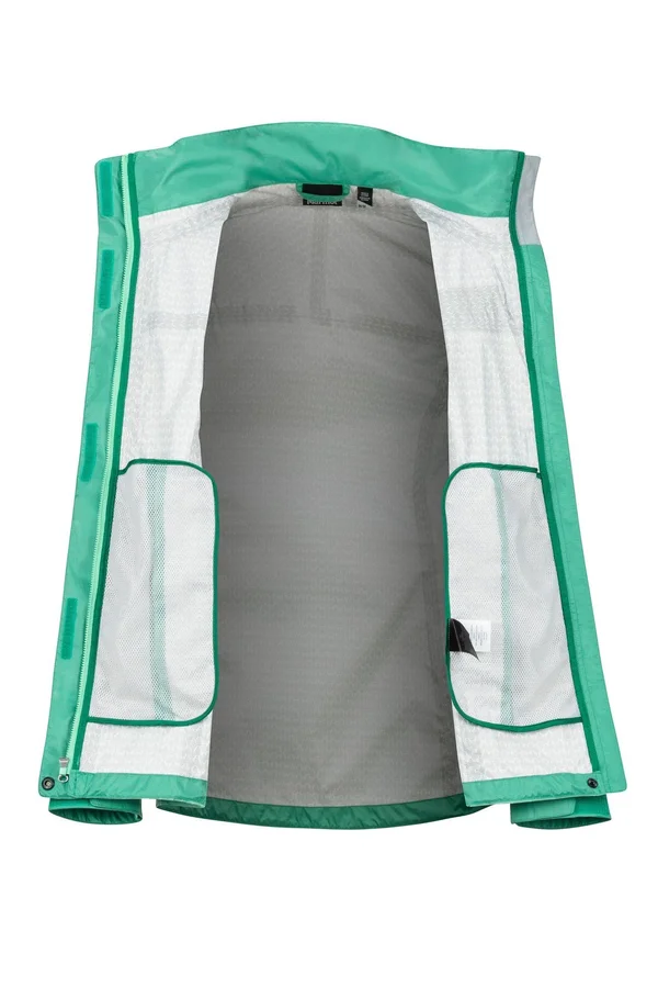 Marmot Women's PreCip Eco Jacket - Xs - Double Mint, Verde
