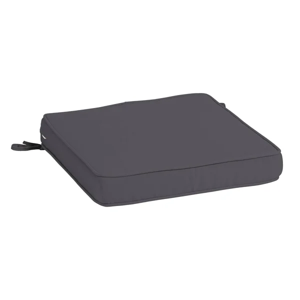 ProFoam Acrylic Outdoor Dining Chair Cushion Slate - Arden Selections