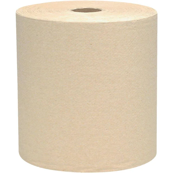 Kimberly-Clark 04142 Hard-roll Towels, Brown, 8-in. x 800-Ft., 12-pk. - Quantity 1