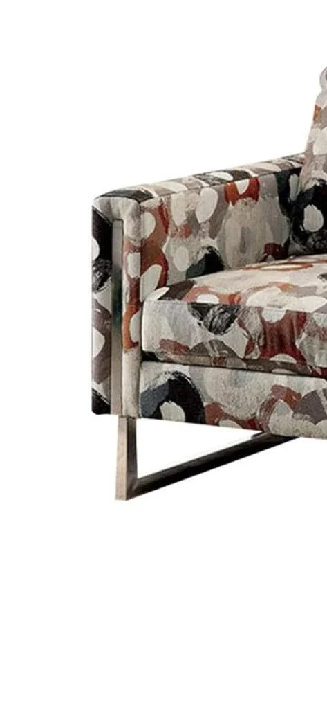 Furniture of America Lauren II Chair with Pattern