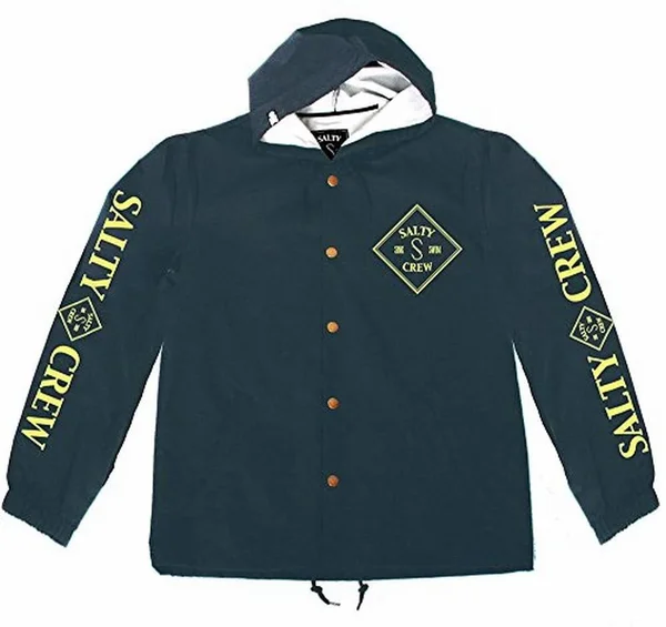 Salty Crew Tippet Snap Jacket Black