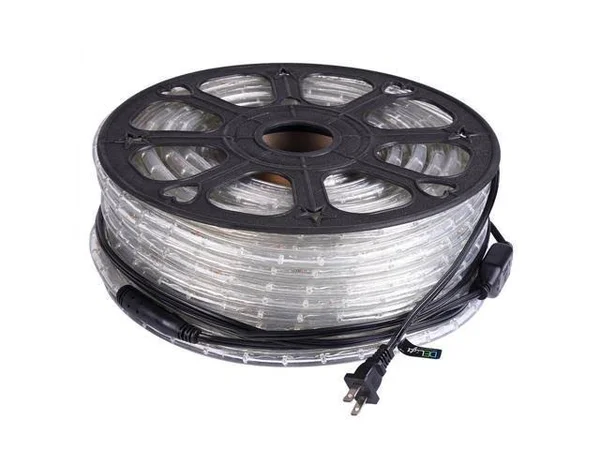 Delight 150 ft 2 Wire LED Rope Light Holiday Valentine Party Decorative Lighting Red